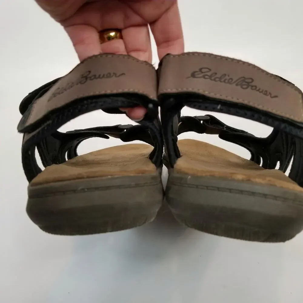 Eddie Bauer Men's Waldport II Sandals Brown Size 11